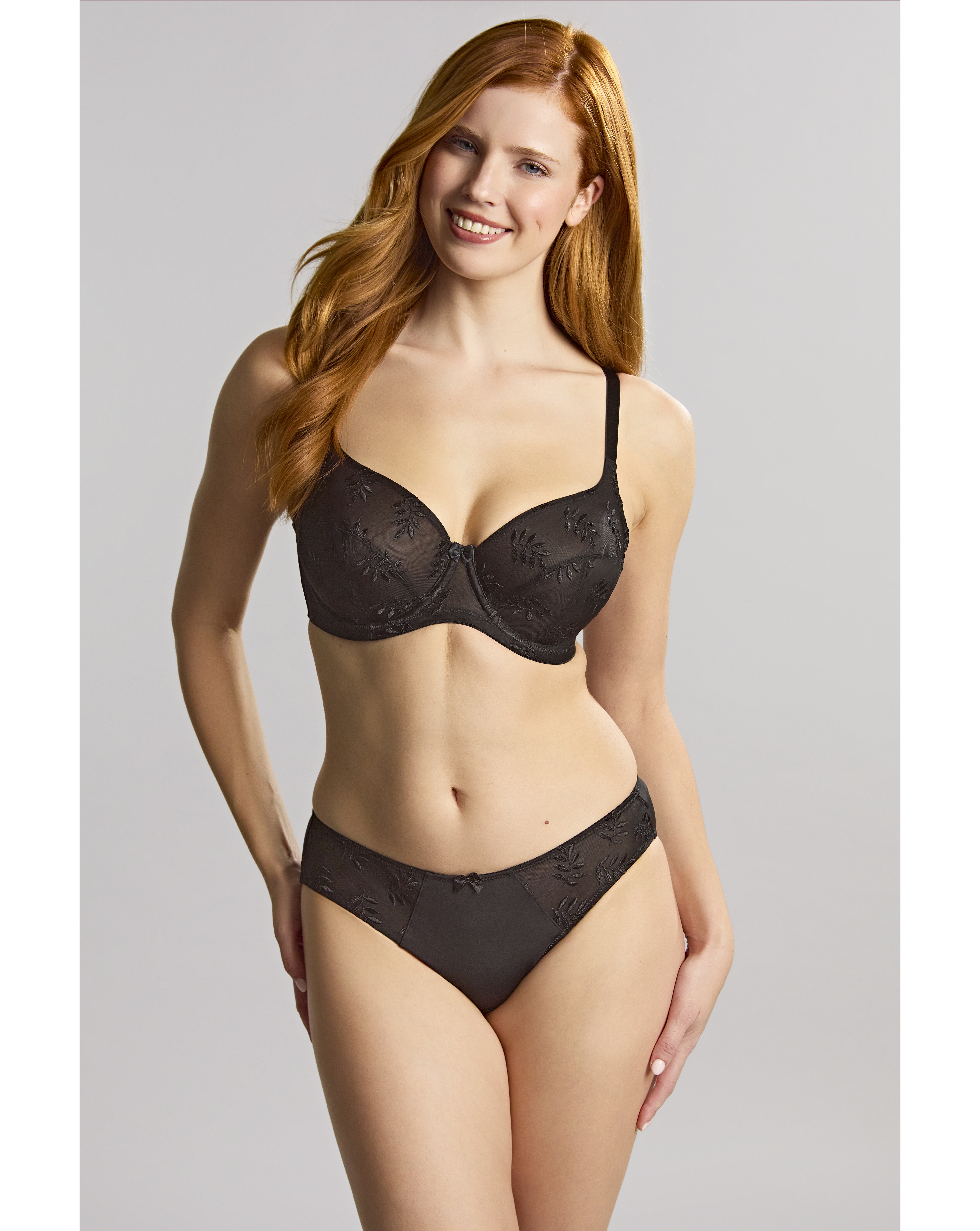 Panache Tango II Balcony Bra - Black - 38D